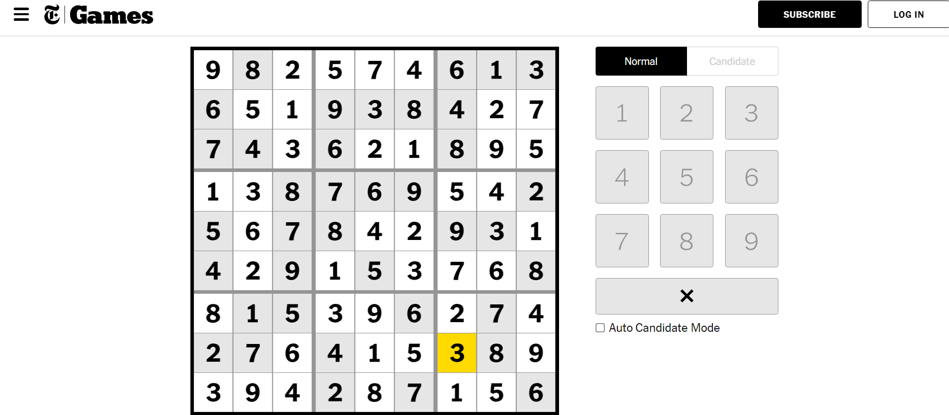 NYT Sudoku Answers And Clues: Hints For Today 16 Oct.