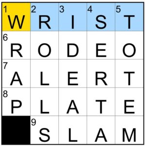 NYT MINI SOlVED Nov 26