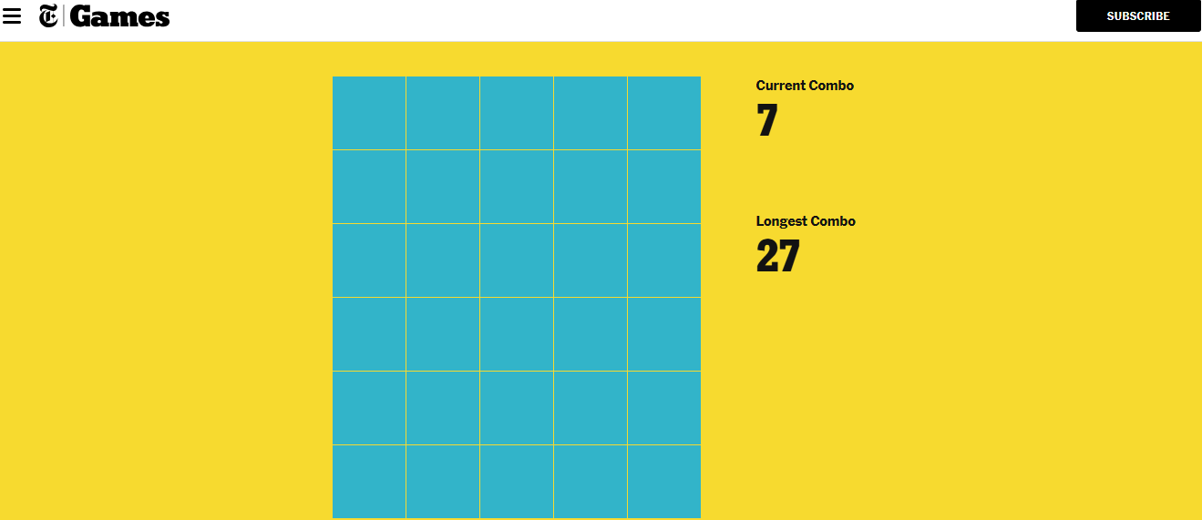 nyt tiles nov 6 solved puzzle