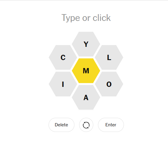 nyt spelling bee 3 dec puzzle