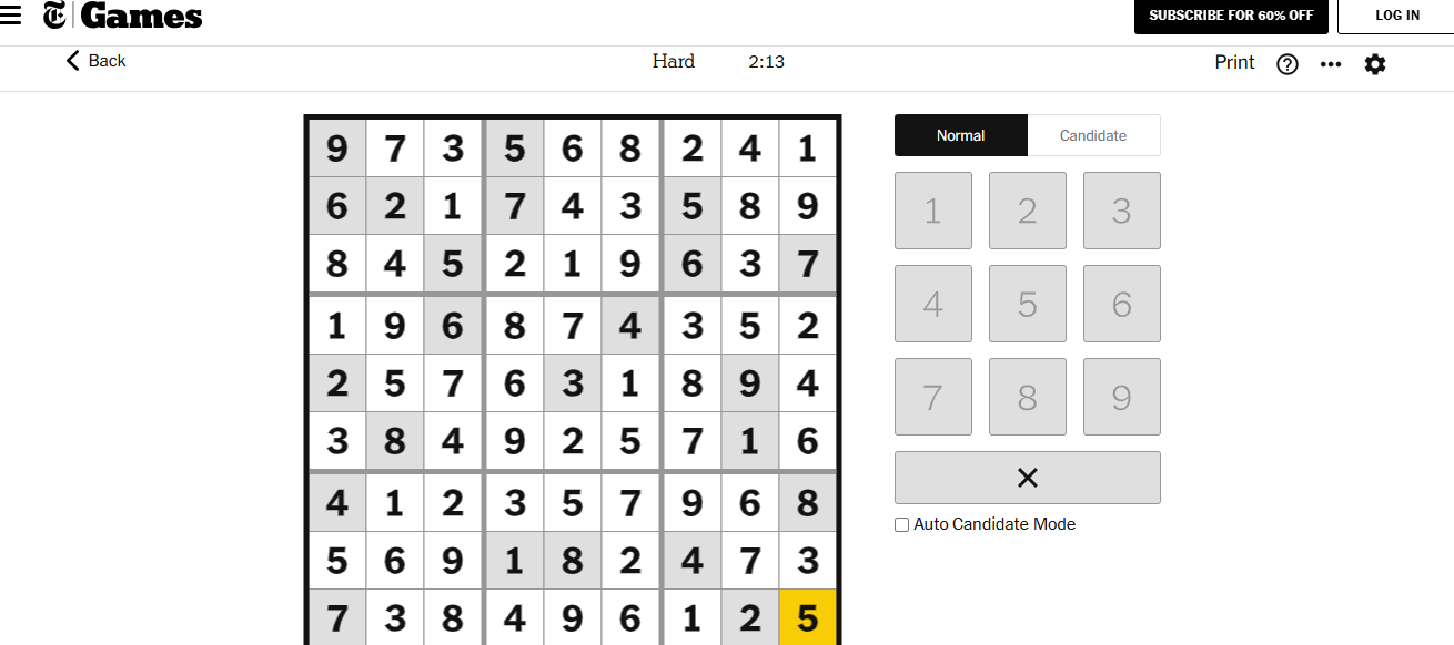 nyt sudoku solved hard dec 24