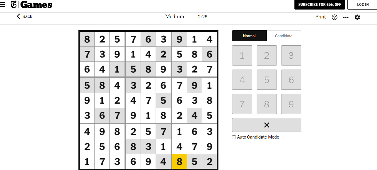 nyt sudoku solved medium dec 13