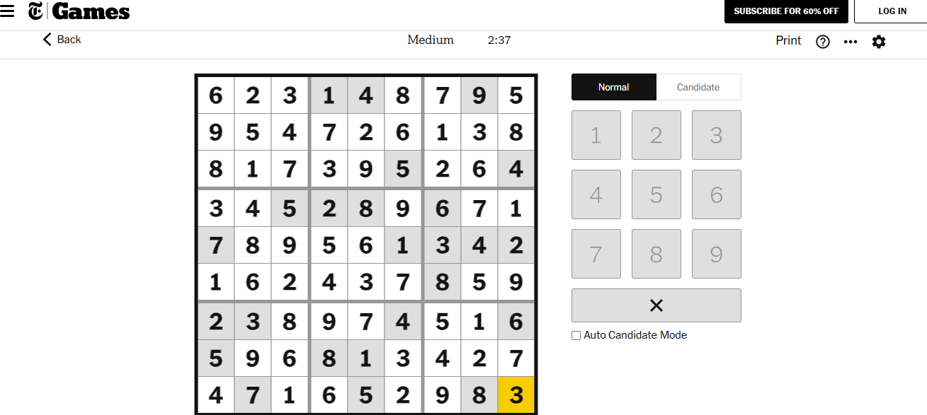 nyt sudoku solved medium dec 17