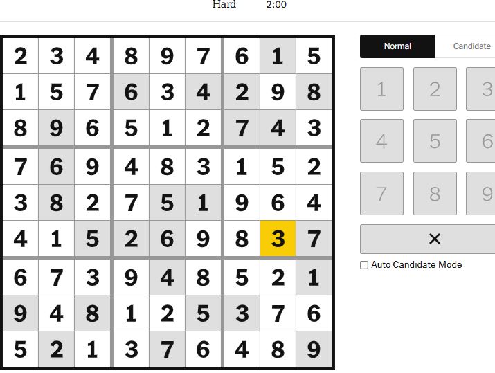 nyt sudoku solved hard jan 15