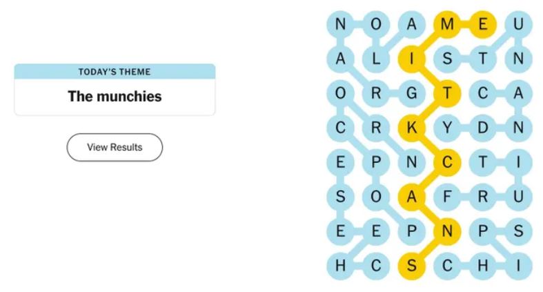 NYT Strands answers for February 10 solved