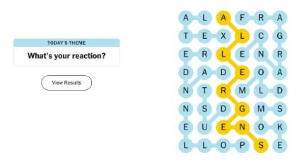 NYT Strands answers for February 5 solved